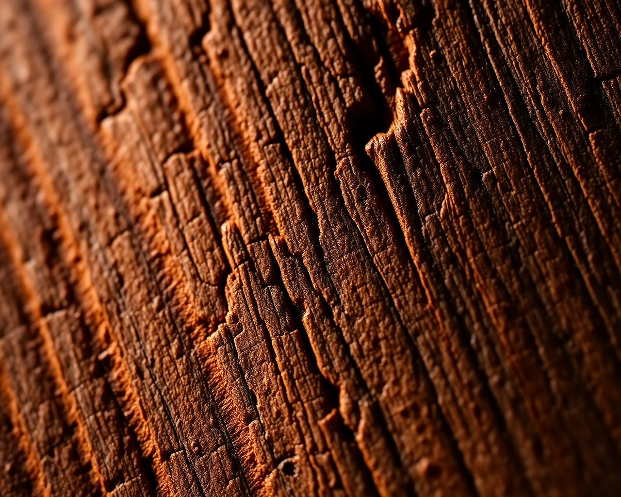 Walnut wood grain close-up